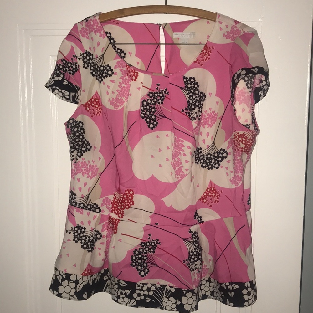 Cute peplum blouse